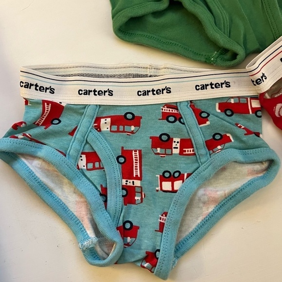 Carter’s Boy’s 3 Pack Cotton Briefs Size 2/3 NWOT - Picture 7 of 8